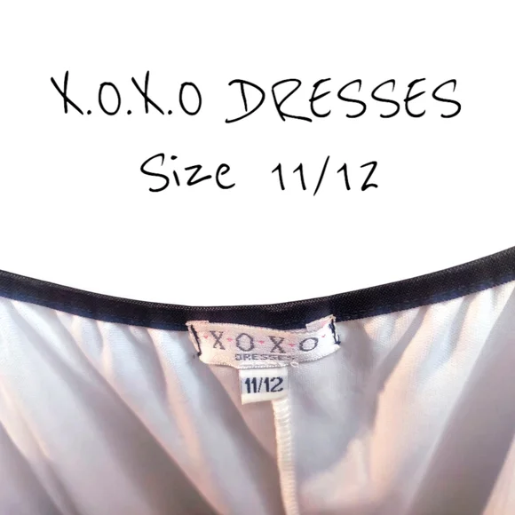 XOXO Dresses | Women’s Vintage 90’s Black & White Floral Dress | Size 11/12 | - Picture 6 of 6